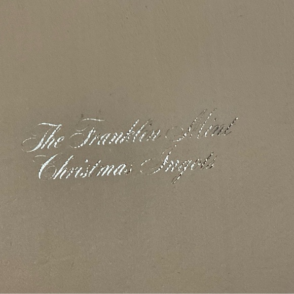 Franklin Mint:Ann. sterling silver Christmas ingots/bullion Collectible Bars Set - Picture 2 of 9